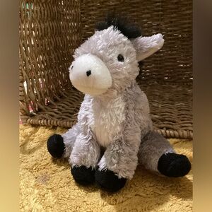 Tractor Supply "Major Mule" Adorable Gray & Black Stuffed Donkey Plush Toy 2003